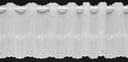 Gardinen Kranzusch Scheibengardine Batist Stickerei Weiß Transparent Bild 2