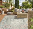 THE CARPET Palma Orient Teppich Grau Modern Outdoor Bild 2