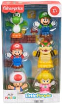 Fisher-Price Little People Super Mario Multipack Set 6 Figuren Bunt Bild 2