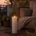 MARELIDA LED-Kerze XXL Outdoorkerze H: 32,5cm D: 10cm Timer Sensor Bild 2