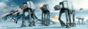 Star Wars Poster AT-AT Fight Langbahnposter Hoth Schlacht Bild 2