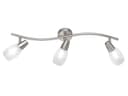 Reality Leuchten LED Deckenstrahler Dimmfunktion Warmweiß 3 Glas Lampenschirme Bild 2