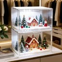 XERSEK Acryl-Vitrine mit LED-Beleuchtung und Magnetverschluss Bild 2