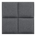 neu.haus Wandkissen Set 4-tlg. Carpino Dunkelgrau Textil Bild 2