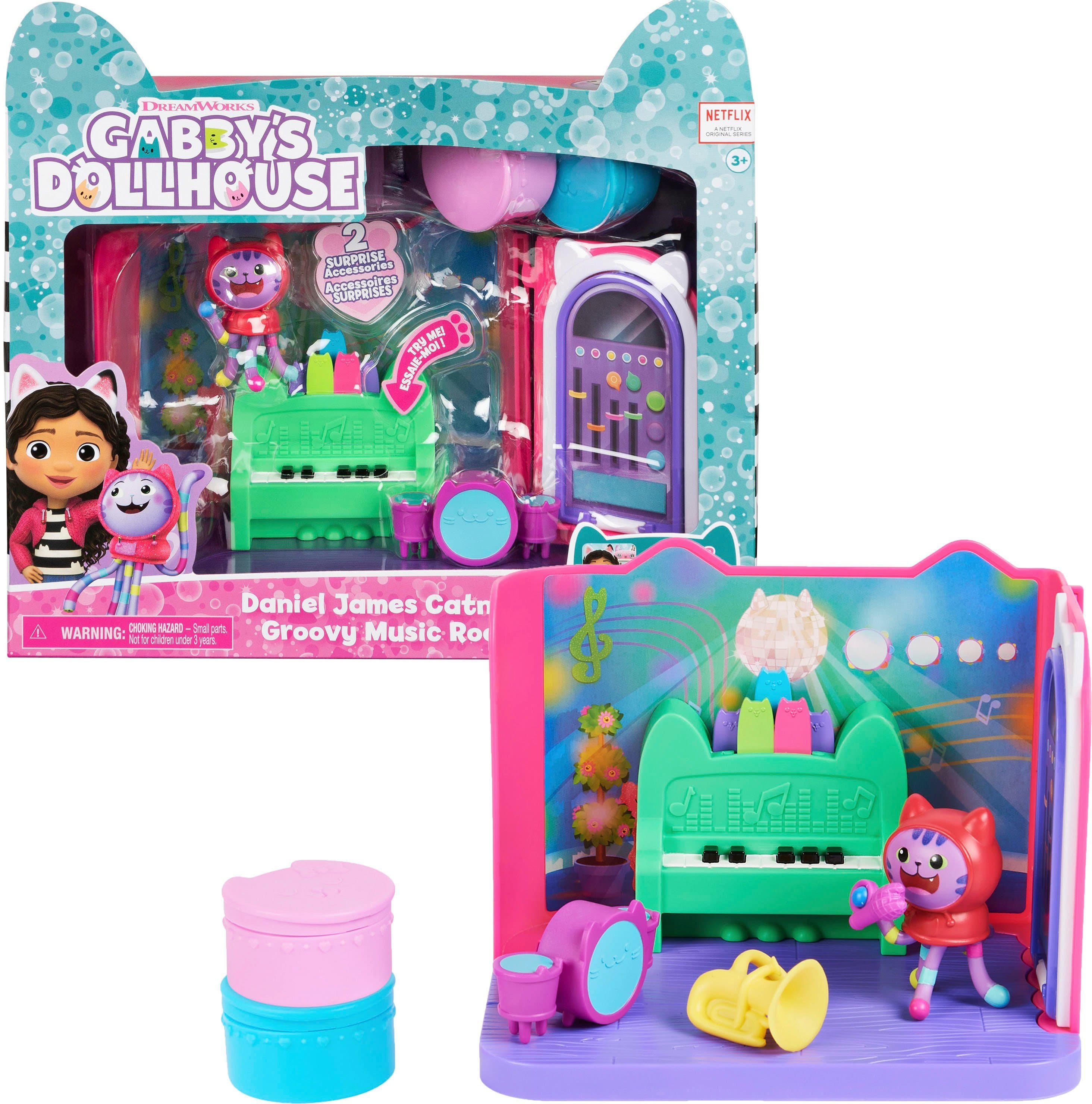 Spin Master Gabby's Dollhouse Groovy Musikzimmer mit DJ Catnip Figur - Bild 2