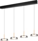 TRIO LEUCHTEN LED Pendelleuchte CELESTE Schwarz Dimmbar Höhenverstellbar Bild 2