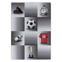 Teppium Kinderteppich Fußball-Design Rechteckig 7 mm Bild 2
