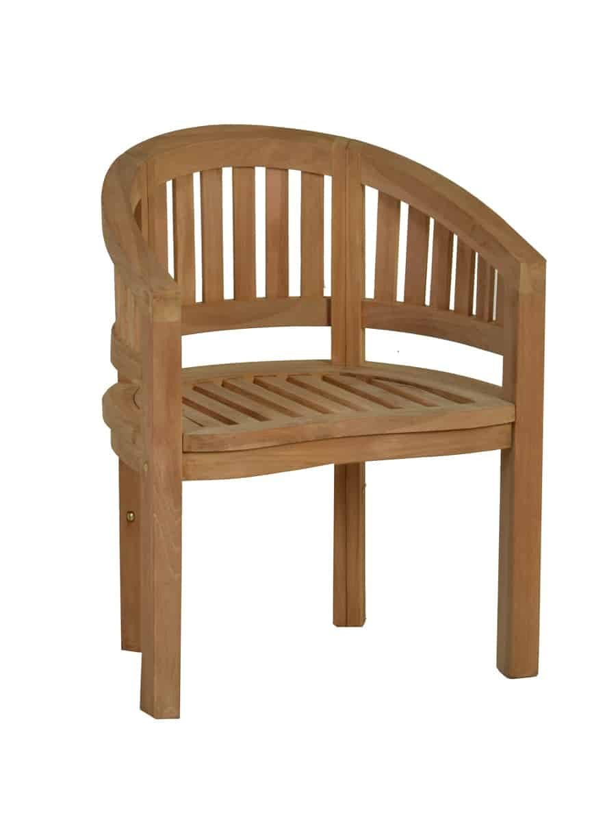 MiaMöbel Gartensessel Teak Honig Banana Chair - Bild 2