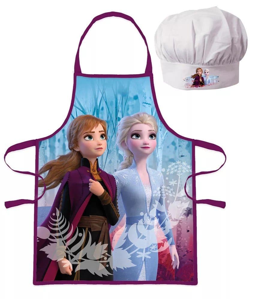Disney Frozen II Kochschürze mit Kochmütze Kinder Set Elsa