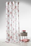 Vorhang WECKBRODT Dahlia Rot Floral Polyester Gardine Bild 2