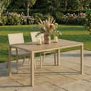 IDIMEX Gartentisch MONDELLO Champagner WPC wetterfest Bild 2