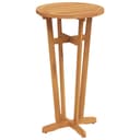 vidaXL Garten-Bartisch Massivholz Ø60x105 cm Bild 2