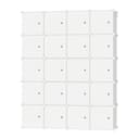 FIVMEN Kleiderschrank DIY Regalsystem Platzsparend Bild 2