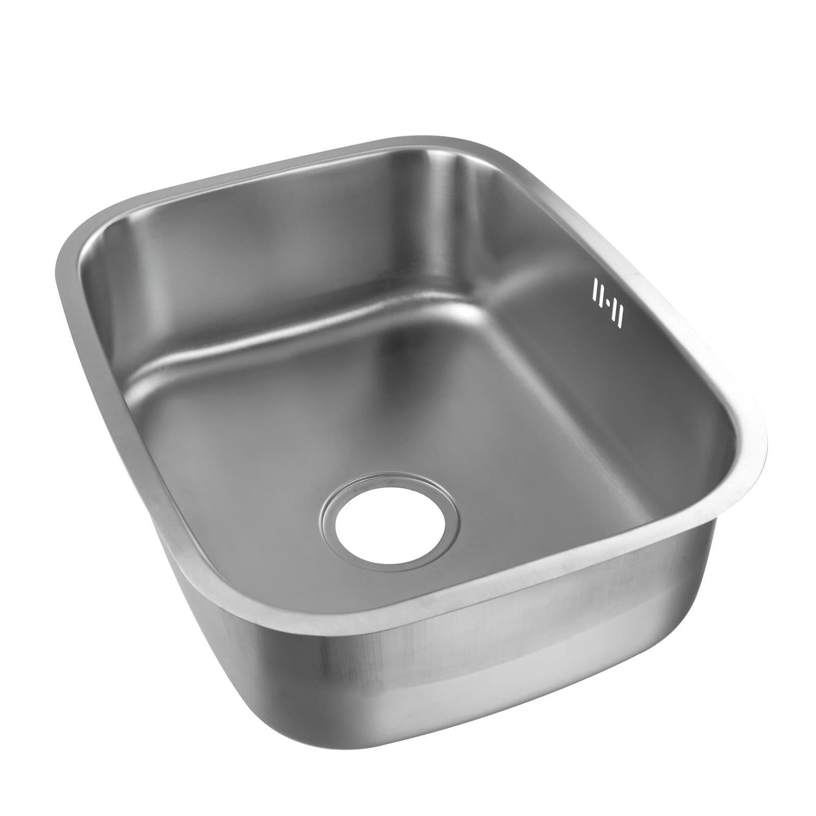 Stabilo Sanitär Einbauspüle Edelstahl Chrom Komplett-Set - Bild 2