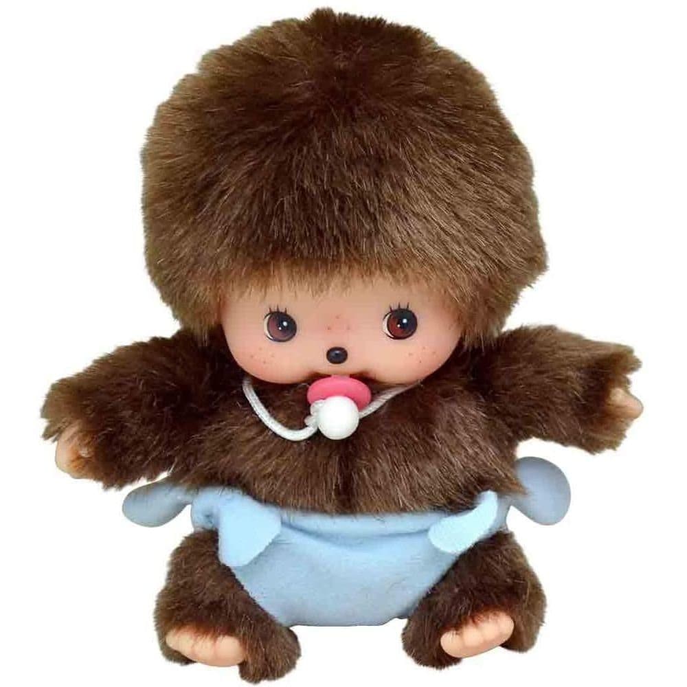 Monchhichi Bebichhichi Junge Plüschfigur 13 cm mit Nuckel