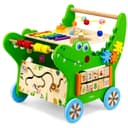 TikTakToo Lauflernwagen Baby Aktivity Walker Grün FSC-Holz Bild 2