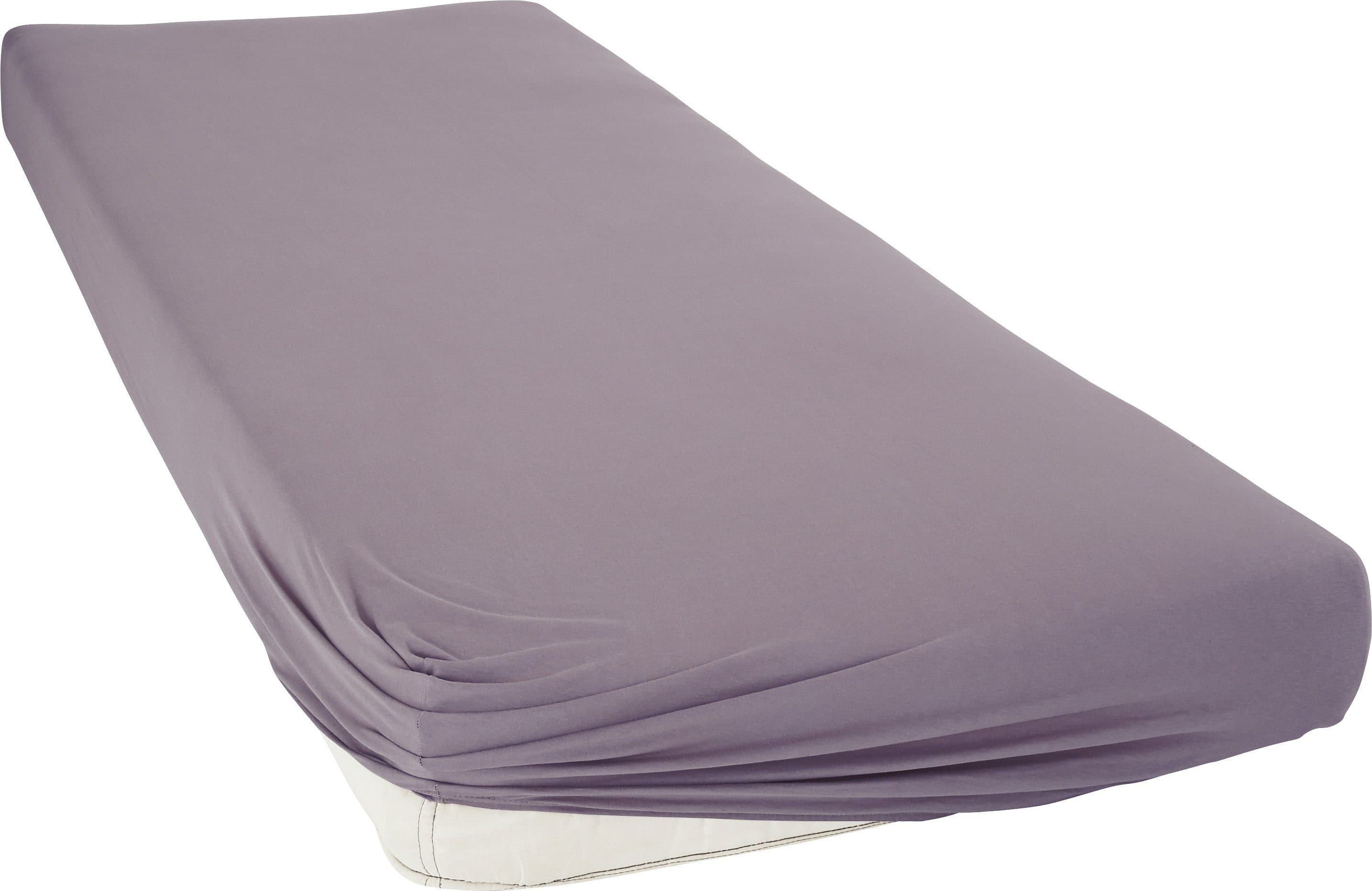 Bellana Spannbettlaken Premium-Stretch Grau Jersey-Elasthan - Bild 2