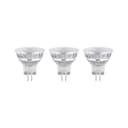 Paulmann LED-Leuchtmittel 3er-Pack Glasreflektor GU4 12V Warmweiß Bild 2