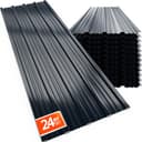 Gardebruk 24x Trapezblech 129x46cm verzinkt grün/anthrazit Bild 2