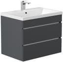 Magnolia Home Waschtisch 70 cm SoftClose Grafit Bild 2