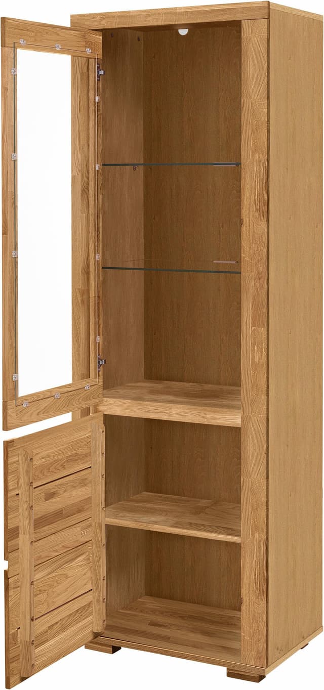 Home Affaire Vitrine Denis - Stilvolles Design in Metall- und Glasoptik