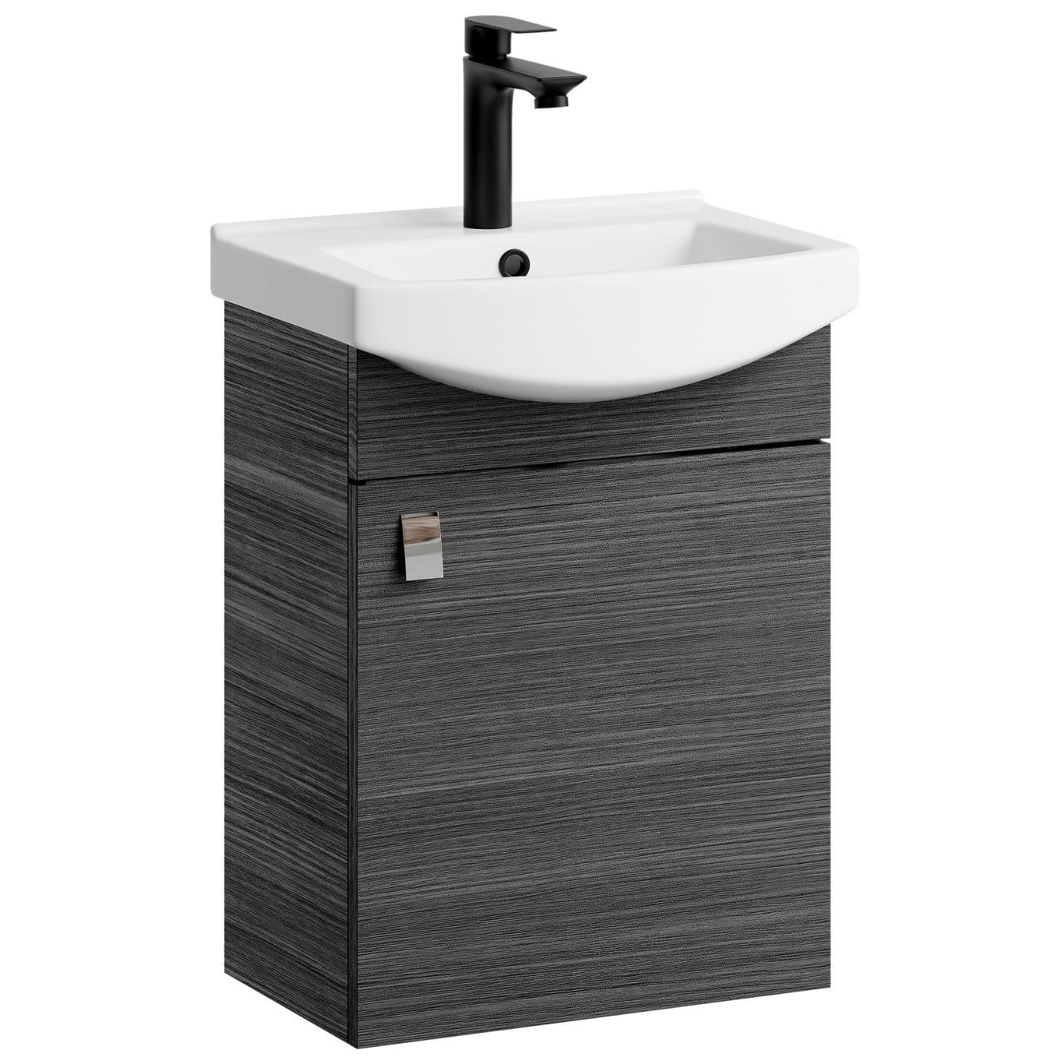 Planetmöbel Waschtischunterschrank 45cm Anthrazit - Bild 2