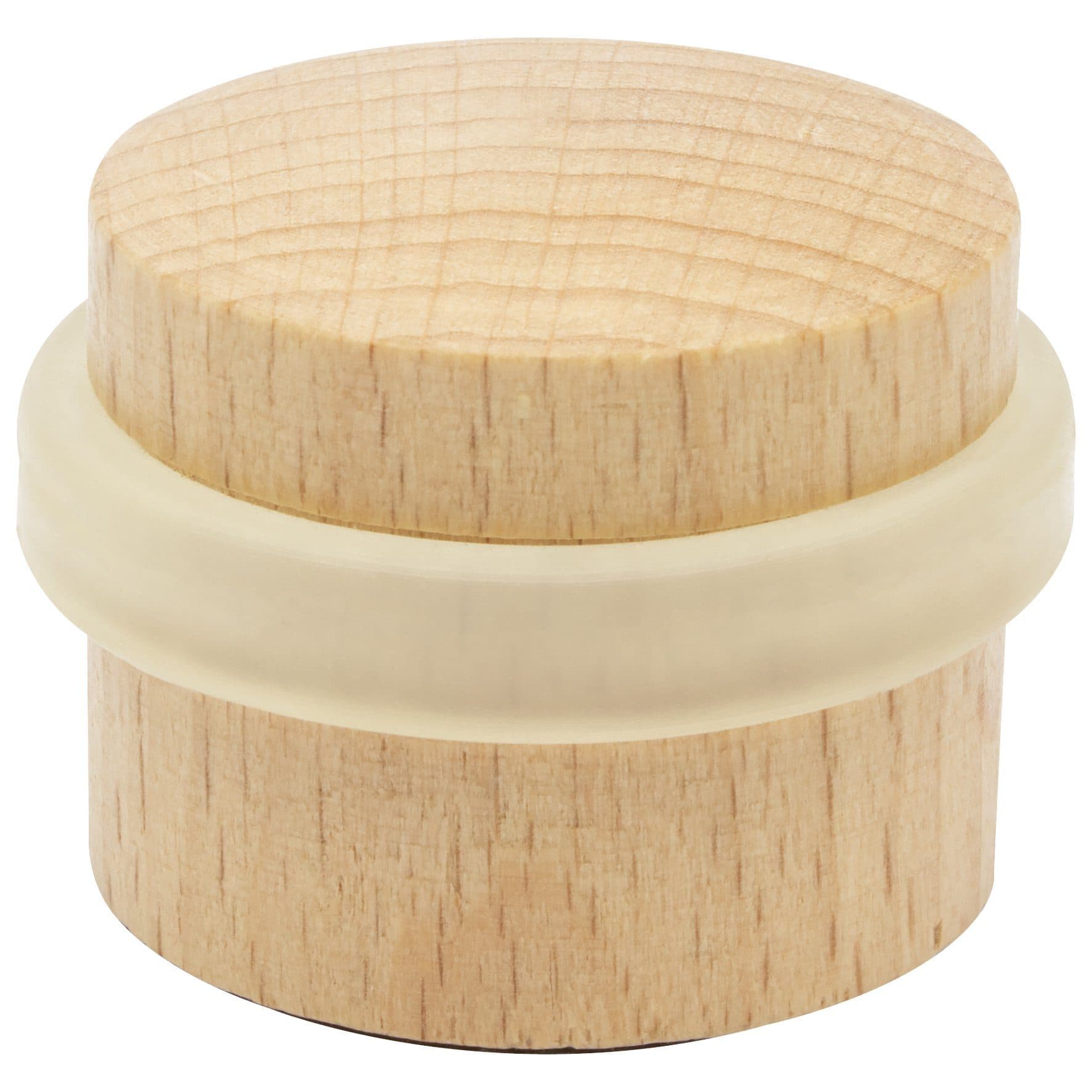 WAGNER Bodentürstopper WOOD Massivholz Buche Klebebefestigung - Bild 2