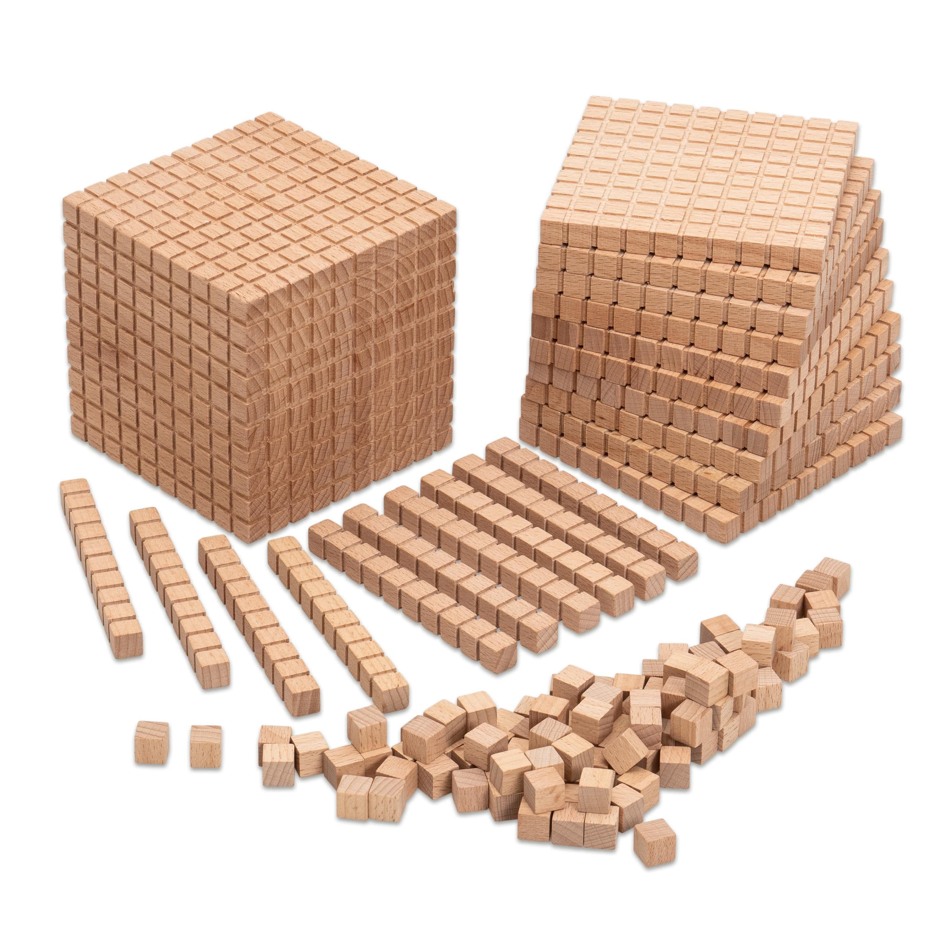 Betzold Zehnersystemsatz Buche Lernmaterial für Mathe