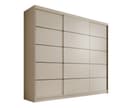 MOEBLO Schiebetürenschrank Velora 250 Modern Weiß/Schwarz Bild 2