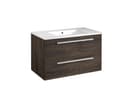 Welltime Waschtisch Serena Braun Oak Eiche Soft-Close-Funktion Bild 2