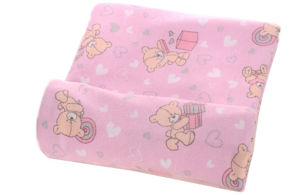 La Bortini Babytuch Rosa mit Bären
