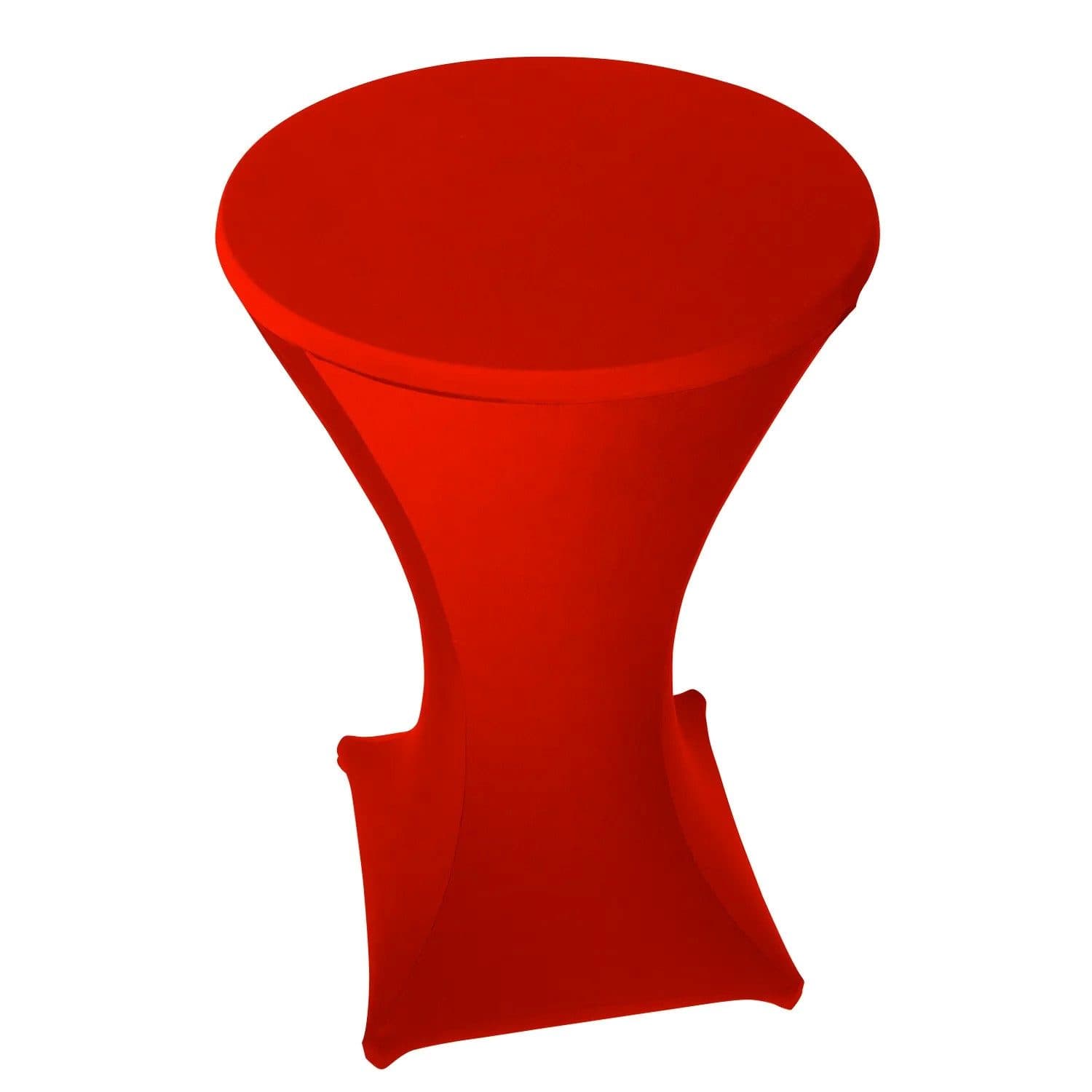 Jirex Trading Company Stehtischhusse Stretch Rot ø 70 cm
