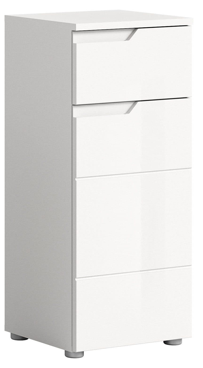 xonox.home Badkommode Weiß Hochglanz Softclose Modern - Bild 2