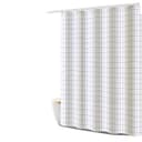 HomeBella Duschvorhang Kariert Weiß Polyester Antischimmel Bild 2