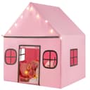 COSTWAY Spielzelt Kinderzimmer Rosa PVC 120x101x143 cm Bild 2