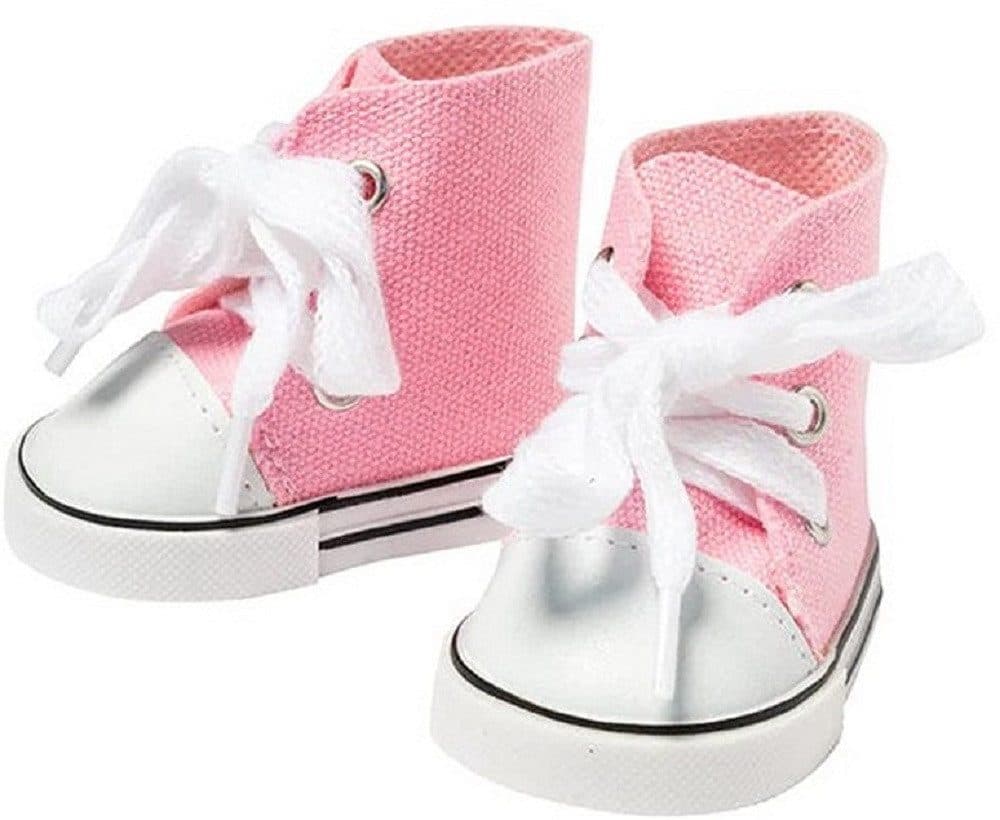 I´m a Girly Puppenschuhe Chucks Rosa 2er Set für 43cm Puppe