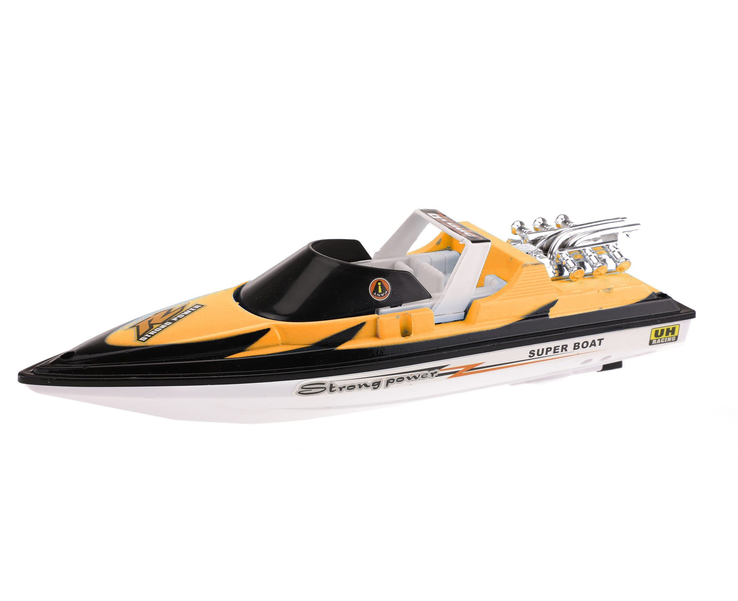Toi-Toys VEHICOOL Power-Boot 34 cm Motorisiertes Spielzeugboot Gelb