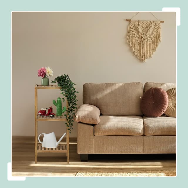 RELAXDAYS Badregal Walnuss - Offene Ablage für Badezimmer & Küche
