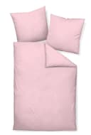 Traumschloss Satin Bettwäsche 2-teilig Rosa Baumwolle UNI Bild 2