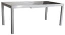 MERXX Amalfi Gartentisch Hellgrau Ausziehbar Glas Aluminium Bild 2