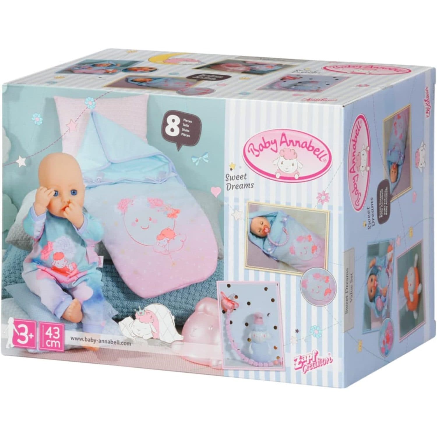 Zapf Creation® Puppen Accessoires-Set Baby Annabell Sweet Dreams Value Set - Bild 2