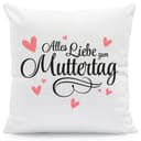 GRAVURZEILE Zierkissen mit Spruch 40x40 cm Polyester Bild 2