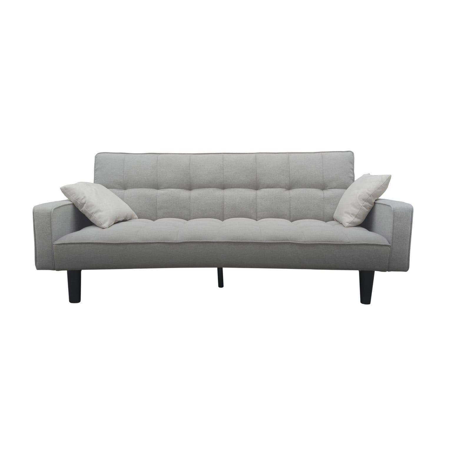 HTI-Living Schlafsofa Brigga One Grau Funktionscouch mit 2 Kissen - Bild 2