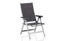 KETTLER Gartenstuhl BasicPlus Padded Klappbar Silber/Anthrazit Bild 2