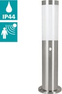 EGLO Sockelleuchte HELSINKI LED Wegelampe Bewegungsmelder IP44 Edelstahl Bild 2