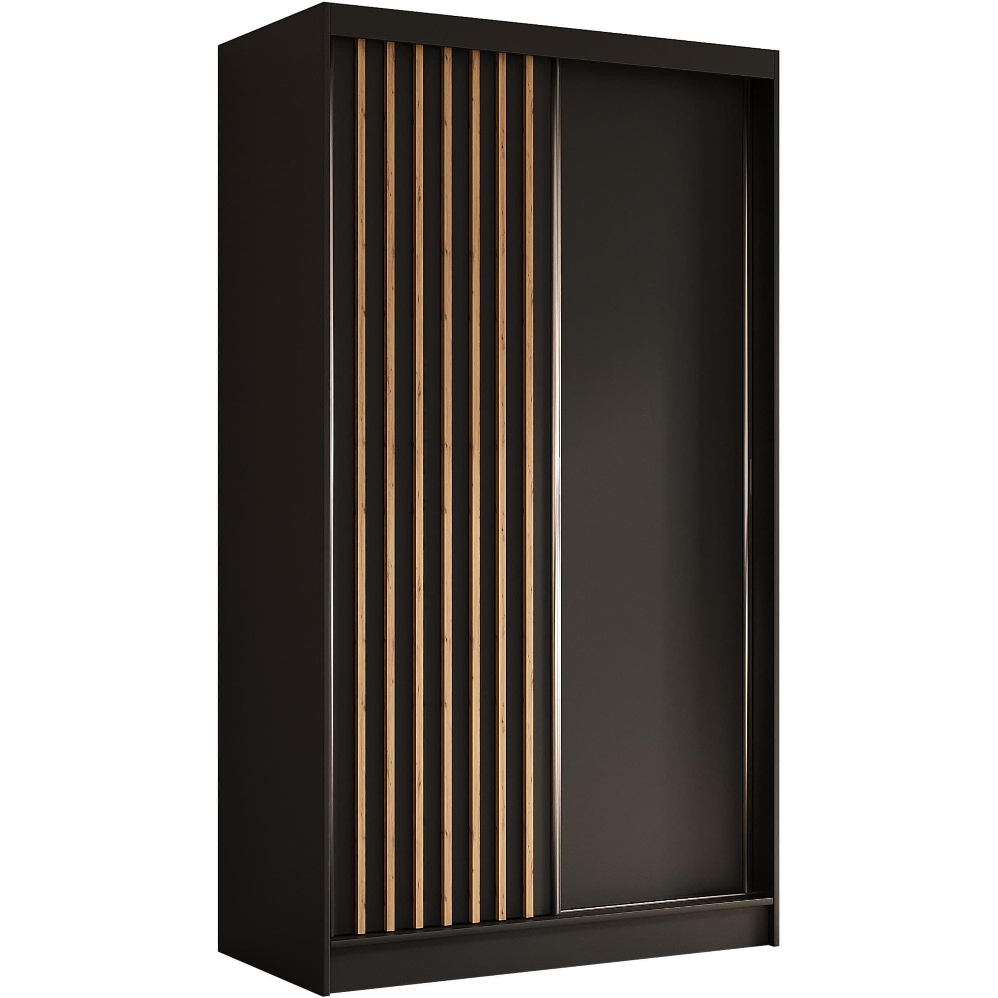 Beautysofa Kleiderschrank HELIOS II mit Lamellen und Schubladen - Bild 2