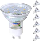 ZMH LED-Leuchtmittel 5W Energiesparlampe GU10 6 St. Warmweiß/Neutralweiß Bild 2