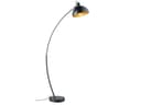 Reality Leuchten LED Bogenlampe, LED wechselbar, Warmweiß, Designklassiker Bogen-Stehlampe Bild 2