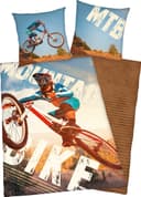 Herding Young Collection Jugendbettwäsche Mountainbike Blau Renforcé Bild 2
