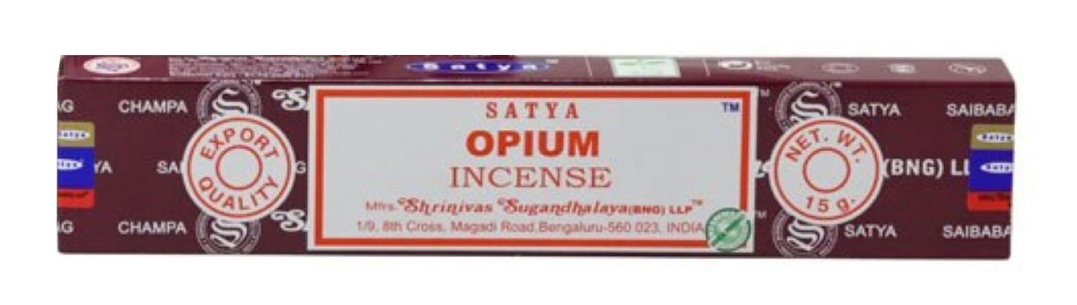 Satya Incense Räucherstäbchen Opium 15g